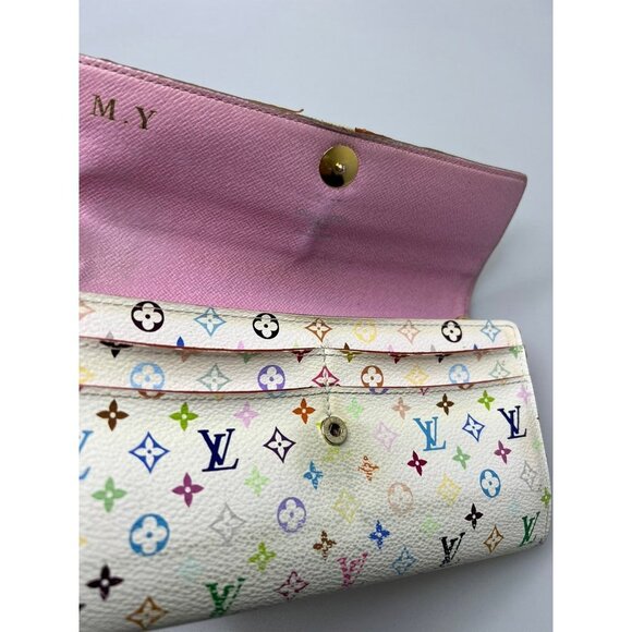 Louis Vuitton Takashi Murikami Long Wallet Monogram Multicolor - Picture 3 of 7